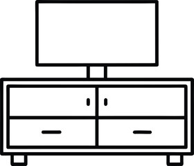 vector computer monitor