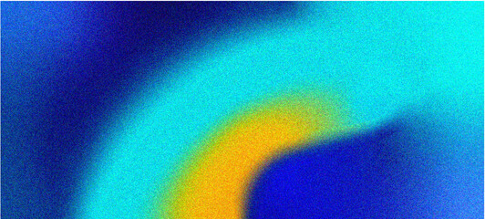 Abstract gradient of blue teal and orange colors