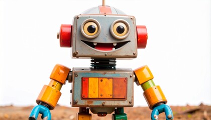 Vintage toy robot