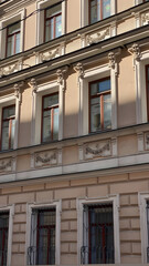 facade of an old building
