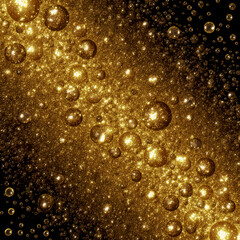 Liquid Gold Abstract Background, Luxury Texture