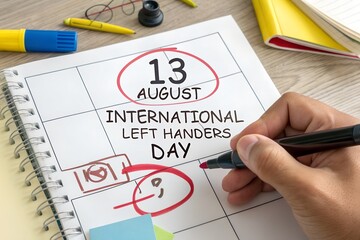 Planning for International Left-Handers Day: August 13th
Genrative Ai.