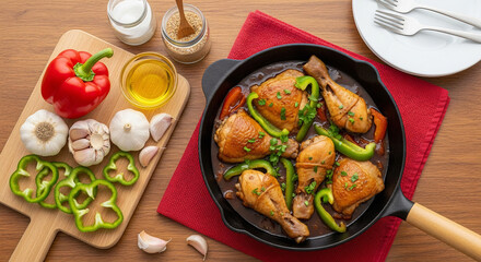 chicken with vegetables