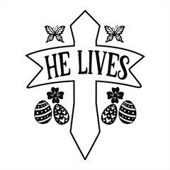he lives