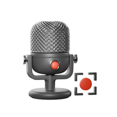 Live chat webinar. 3d illustration.