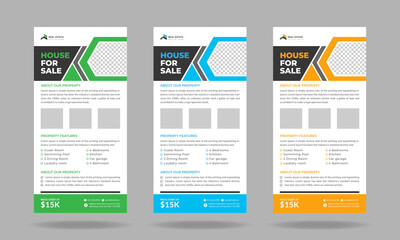 Real estate dl rack card flyer template