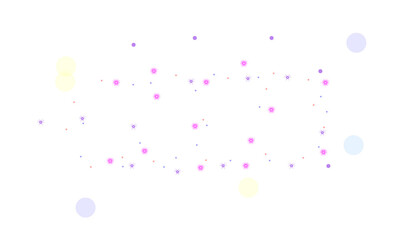 A festive party background with magical pastel confetti. A whimsical illustration of soft, sparkling particles, for a birthday, wedding, luxury celebration invitation. A light, shimmering design. PNG