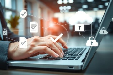 Securing data with cloud technology and digital verification