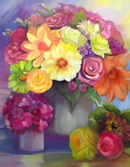 flower painting