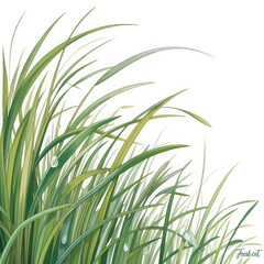  grass isolated on white background isolated on white and transparent background