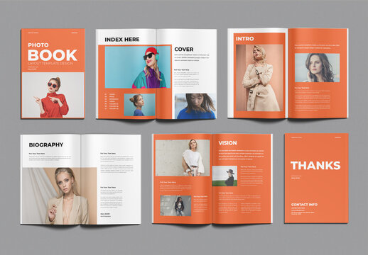 Photography Book Layout Template