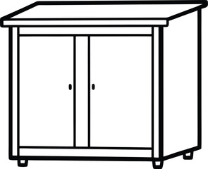 vector illustration of a modern bathroom