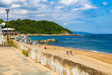 Erromardi Beach in Saint-Jean-de-Luz