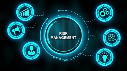 Risk Management and Assessment for Business Investment Concept. Business, Technology, mitigating potential threats that could negatively impact an organization’s operations, assets, or reputation. - Powered by Adobe