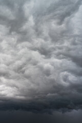 Obraz premium storm clouds timelapse