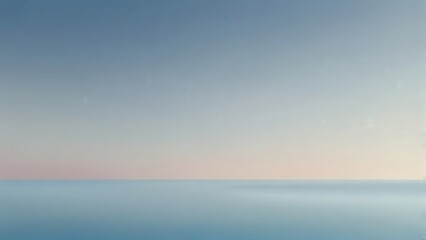 Obraz premium Calm Blue Sky with Low Clouds and Wide Negative Space Perfect for Text Overlay