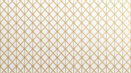 Fototapeta premium Seamless pattern with gold line texture on white background. Light modern simple wallpaper, bright tile backdrop, monochrome graphic element. seamless and elegant geometric repeating pattern.