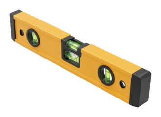 Measuring accuracy with a level tool workshop product indoor precision engineering. Cut out png