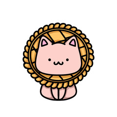 [Dessert Edition] Pie - Sphinx cat