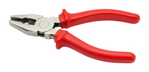 Obraz premium Using pliers for diy projects home workshop tool management indoor setting practical techniques. Cut out png