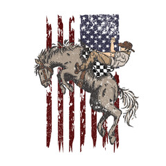 Western Cowboy Cowgirl #2