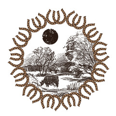 Western Cowboy Cowgirl #10