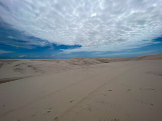 Brazil, Barreirinhas- 2023, May: sand dunes in lençóis maranhenses