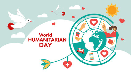 Fototapeta premium World Humanitarian Day
