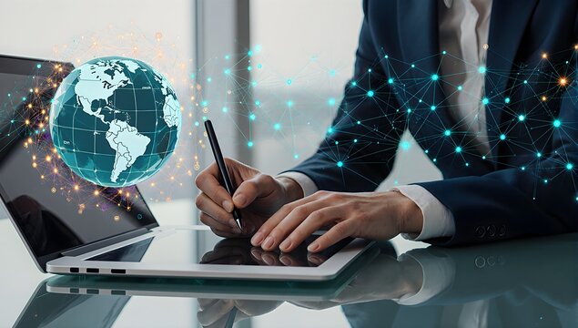 Futuristic Global Communication and Digital Business Technology