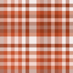 seamless checked pattern, autumn color plaid texture  background.