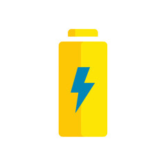 Obraz premium Batterie Icon Sammlung Akku Symbol Vektor Illustration Energie Strom Ladezustand Blitz Zeichen Stromversorgung Power Elektrizität Aufladen Portable Energiequelle Minimalistisch Bunt Schwarz Weiß Desig
