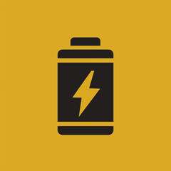 Batterie Icon Sammlung Akku Symbol Vektor Illustration Energie Strom Ladezustand Blitz Zeichen Stromversorgung Power Elektrizität Aufladen Portable Energiequelle Minimalistisch Bunt Schwarz Weiß Desig
