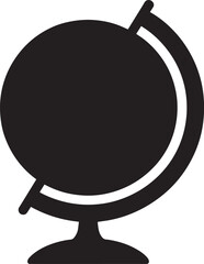 Globe on Stand Symbolizing Geography, Education, World, Earth, and Global Perspective