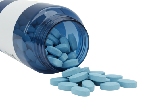 Medication spillage incident home pharmacy product visual indoor setting health awareness. Cut out png