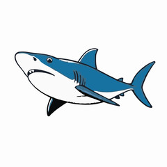 Blue Shark Animal Icon
