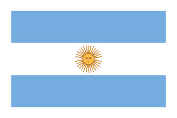 flag of Argentina vector