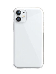 White smartphone isolated on transparent background