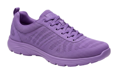 Running shoes for active lifestyle urban setting product vibrant color fitness and fashion fusion. Cut out png