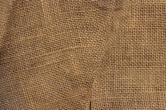 Textura de tejido de c&aacute;&ntilde;amo "Yute", de usos variados, tela org&aacute;nica de saco por su color natural sin blanquear