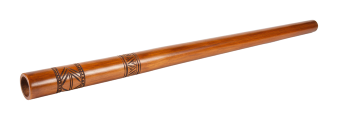 Playing a didgeridoo indigenous performance outdoor venue cultural experience side artistry and tradition. Cut out png