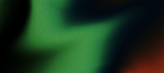 Abstract noisy background mix of green, black, and orange tones, smooth gradient, warm effect, primary flow, backdrop design
