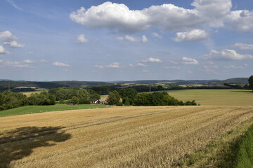 Landschaft und Ausblick zwischen Vlotho und Rinteln