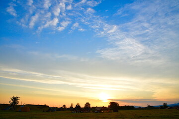 ミズベリング三条の朝（新潟県）