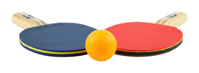 Table tennis game action sports arena equipment indoor dynamic competitive play. Cut out png