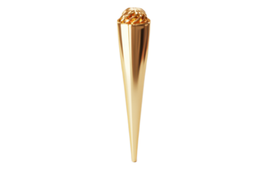 3D Render of olympic torch on white background,png