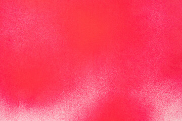 赤のスプレー塗料で描いた背景