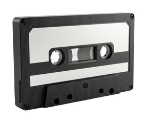 Obraz premium Creating music memories vintage cassette tapes home studio audio recording nostalgic vibe retro concept. Cut out png