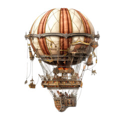 steampunk hot air balloon
