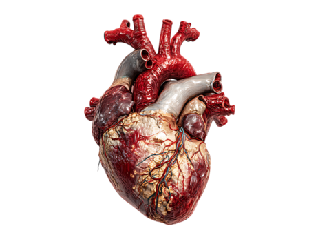 Anatomic Heart Scientific Educational Visual Guide