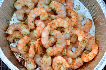 バーベキュー　エビ（イメージ）